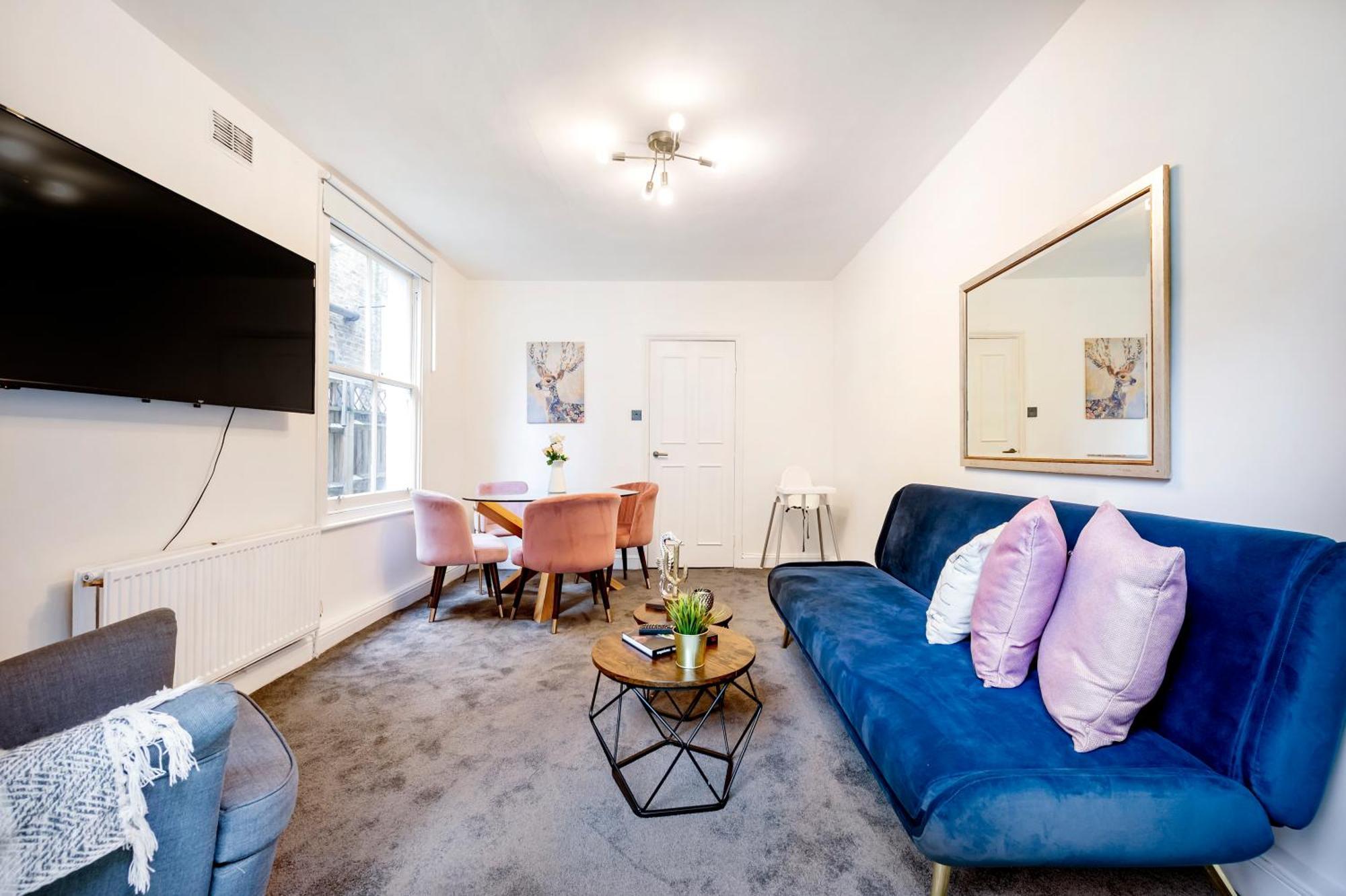 Beautiful Garden Flat Near Chelsea Apartment Лондон Екстериор снимка