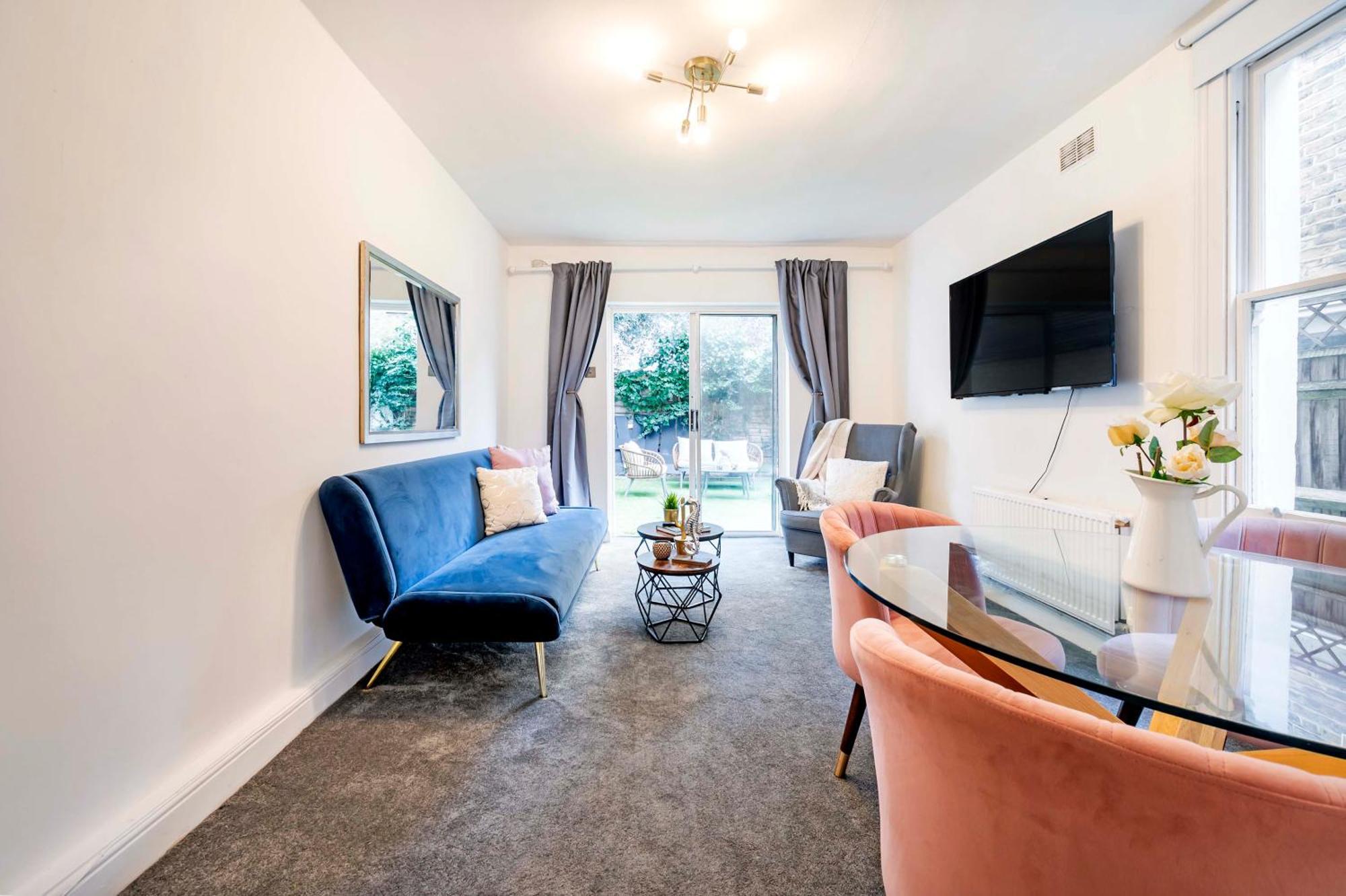 Beautiful Garden Flat Near Chelsea Apartment Лондон Екстериор снимка